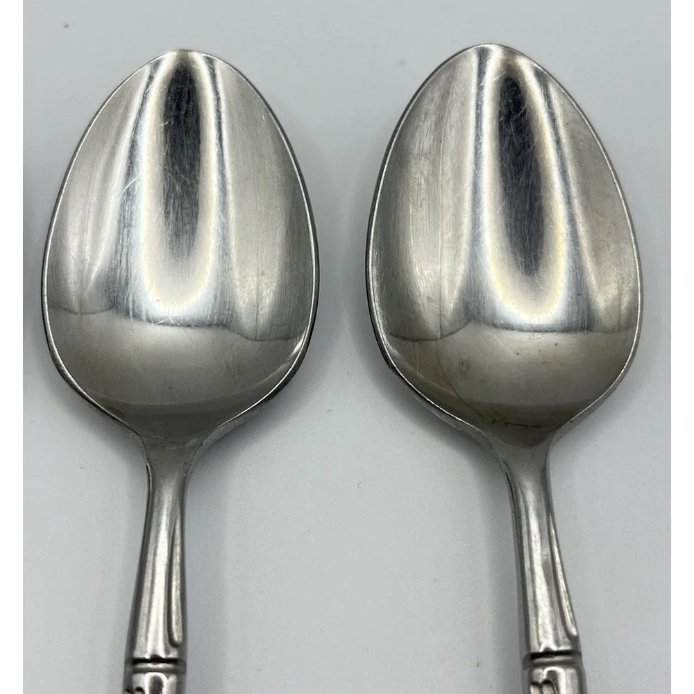 Reed & Barton Rebacraft Regal Bamboo Teaspoons 6-1/4